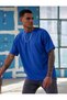BLUE Oversized LOOK MOM I CAN FLY Printed t-shirt Unisex Boyfriend - 2