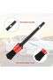 ® 9 Piece Vehicle Interior and Exterior Drill Bit Compatible Detailed Maintenance Brush Set - 6