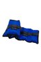 Hand Foot Ankle Weight 1 kg + 1 kg (Total 2 kg) Blue Double Sandbag Physical Therapy Sports Fitness - 6