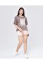 Cotton Short Sleeve Printed Women's Summer Pajama Set with Shorts - 5