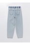 Mom Fit Women's Jean Trousers with Elastic Waist - 2