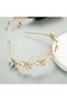 So-Much Leaf Pearl Detailed Helen Crown Hair Band