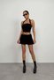 Women's Cross Strap Blouse - 4