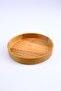 6-Piece Beech Wood Snack Bowl and Serving Set, 11 cm Round - 4