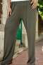 Elastic Waist, Full Lycra, Extra Large Size Cotton Pants - 2