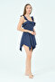 Ruffled Strappy Dress Swimsuit - 3