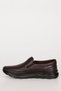 Brown Antique Gön Genuine Leather Round Toe Casual Men's Shoes 42257 - 6