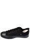 Charcoal Laced Women's Linen Casual Sports Flat Sole Sneaker 35222 - 6