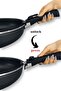 Winterbach Pangenio 6 Piece Granite Pan and Pot Set Black – Sp100 C320.139 - 3