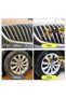 Set of 3 Bathroom Bathtub Shower Cabin Auto Rubber Seat Washing Brush Attachable to Drill Bit - 3