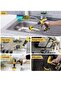 3-Piece Drill Bit Cleaning Set, Cooker-Kitchen Cabinets-Carpet-Seat-Shoe Cleaning Set - 2