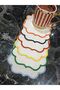 Colorful Cocktail Napkins and Coffee Napkins 6 Pieces - 5