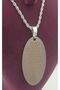 Women Men Steel Necklace - Triple Miracle Hz.Seal of the Divine, Flower of Life V Sri Yantra - 4