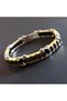 Men's Steel Bracelet - Greek Wheel Design in Yellow Color, in a Luminous Box, for Lover, Spouse, Father - 3