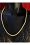 Silvery Green Rope All Types Pendant Inserted End Part Brass Lock Part Steel Necklace - 2
