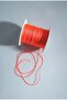 1 mm 50 Meter Neon Orange Parachute Cord Macramé Bracelet Cord Necklace Jewelry Design Cord - 3