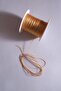 1 mm 50 Meters Gold Orange Thin Parachute Cord Macramé Bracelet Cord Necklace Jewelry Design Cord - 5