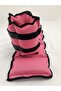Hand Ankle Weight 3 kg + 3 kg (Total 6 kg) Pair (2 Pieces) Pink Sandbag - 2