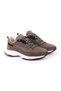 L5216 Leather Men's Casual Shoes - KHAKI - 3