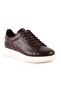 L4617 Leather Men's Sports Shoes Brown-white