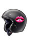 pink lip pink lip Sticker Motor, Helmet, Laptop, Car Sticker 13x10 cm - 8