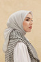 75006-12-- Plain Shiny Scarf - 8