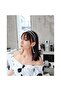 So-Much Women's Cleopatra Double Silver Luxury Crown Hair Band-5 - 2