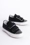 New Season Stoned Velcro Black Girls' Shoes, Orthopedic Girls' Casual Shoes 21-30 Illuminated - 2