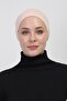 Practical Seamless Tied Non-Slip Hijab Bonnet-powder - 3