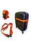 Premium Orange Color Luggage Belt 2 Pieces