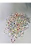 250 Pieces Tear Resistant Transparent Spotted Perm Knit Elastic Buckle - 3