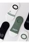 5 Pairs Summer Sneakers Invisible Ballerina Socks Set - 2