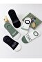 5 Pairs Summer Sneakers Invisible Ballerina Socks Set