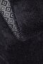 Black Fluffy Bathroom Set 3-Piece Decorative Plush Non-Slip Base Washable(60x100-40x60-60x60) - 3