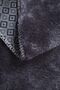 Anthracite Fluffy Bathroom Set 3 Pieces Decorative Plush Non-Slip Base Washable(60x100-40x60-60x60) - 2