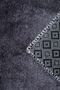 Anthracite Fluffy Bathroom Set 3 Pieces Decorative Plush Non-Slip Base Washable(60x100-40x60-60x60) - 3