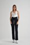 Pregnant Two Thread Cotton Sweatpants Comfortable Fit and Pipe Leg - 6