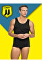 Men's 3-Piece Suspenders Undershirt (with Jiber Socks as a Gift) Cotton Economic Undershirt