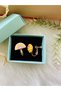 Children's unicorn rainbow earrings with screw clips - no piercing earrings - 2