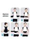 Adjustable Men's and Women's Underwire Back Shoulder Waist Supported Medical Upright Posturex Corset - 3
