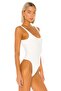 Women's Halter Neck Silk Jersey Bodysuit - 3