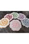 Carol Cocktail and Coffee Side Presentation Napkin with Stain Keeping Feature 6 Pieces and Colorful - 3