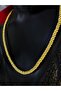 Silvery Green Rope All Types Pendant Inserted End Part Brass Lock Part Steel Necklace