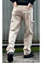 Baggy Fit Men's Cargo Pocket Denim Pants Baggy Jean - 4