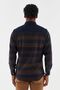 Men's Dark Navy Blue Shirt - Berdıva Dress Blues Multi Striped - 2