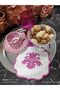 Volate Cocktail and Coffee Side Serving Napkin 1 Piece Purple Colored