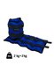Hand Ankle Weight 2 kg + 2 kg (Total 4 kg) Pair Blue (Sand Bag) Physical Therapy Sports