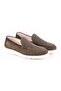 L5112 Suede Fabric Leather Men's Casual Shoes Khaki - 3