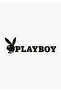 Playboy Sticker Motor, Helmet, Laptop, Car Sticker 14X5 cm