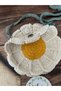 Natura Design knitted daisy pattern Bag - includes a free double buckle set. - 3